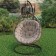 Hindi pillow for swing, diameter 115 cm, beige color