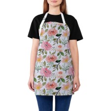 Apron of a kitchen with a photo print 