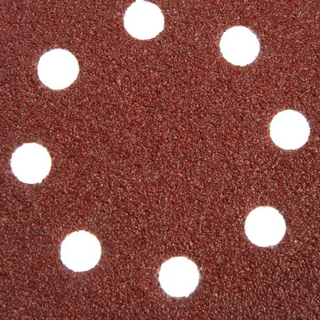 A circle of abrasive grinding under the "Velcro" tundra, perforated, 125 mm, p24, 10 pcs.-2