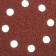 A circle of abrasive grinding under the "Velcro" tundra, perforated, 125 mm, p24, 10 pcs.
