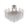 Ceiling light ESCADA, 664/8P. 8x40W, e14, 500x500x430 mm, antique bronze color/transparent crystals