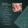 Mat for cutting, three -layer, 90 × 60 cm, a1, green color