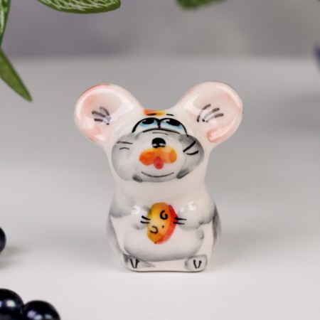 Souvenir "Mouse", Malaya, Gzhel, Color