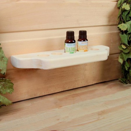 Shelf for oil 5 holes, linden "Dobroparov"