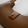 Bag Women's Baget on the zipper Textura, average size, brown color
