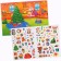 Book with reusable stickers "Workshop of Santa Claus", 4 pp., A4 format