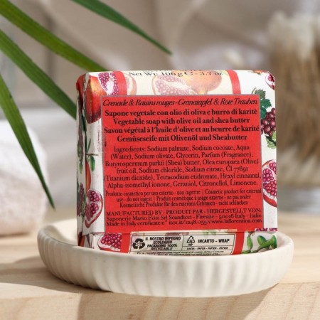 Firm Soap La Florentina Pomegranate-Red Grape, 106g-1