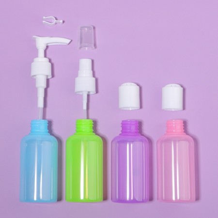 Storage set with stickers, in a case, 4 items, 75 ml, multi -colored-9