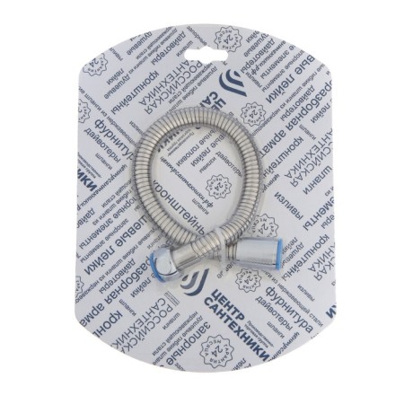 Shower hose "TsS-SM" SK600585, 1/2, 40 cm, conical nut, stainless steel-4