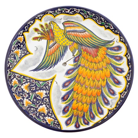 Largan Rishtan ceramics "Firebird", 36 cm, mix-5