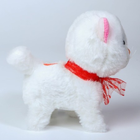 Interactive toy "Favorite pet: a cat Marie", sound, walks, disney, white color-2