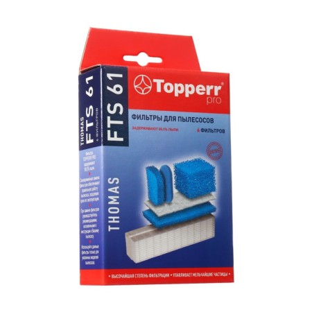 Topperr filters set for vacuum cleaners Thomas Twin, Twin TT, Genios, Synto.FTS61