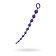 Anal chain Todo byfa grape, silicone, purple color, 35 cm, d = 2.7 cm
