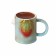 Ceramic "Bunny" mug, 350 ml, blue color