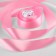 Satin tape, 50 mm × 23 ± 1 m, pale pink color No. 147
