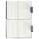 Deliciper of Leduced A5, 160 Prestige sheets, Cover Artificial leather, valve, Blue