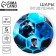 Flaged balloon 18 "" anime. Football ", circle, set of 5 pcs.