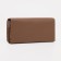 Women's wallet on magnets, brown color