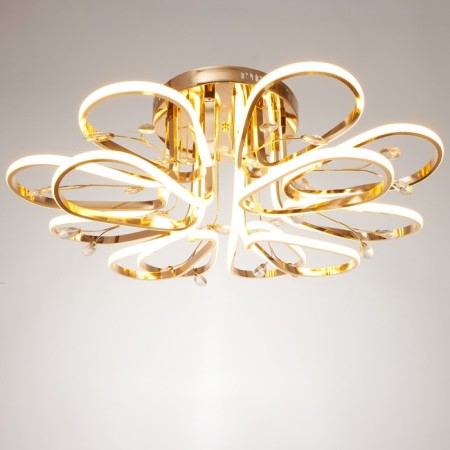 Chandelier 1686/12 LED 198W 3000-6000k gold 74x75x24 cm Bayerlux-1