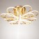 Chandelier 1686/12 LED 198W 3000-6000k gold 74x75x24 cm Bayerlux
