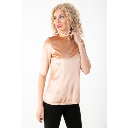 Women's turtleneck, size 48, beige color-11