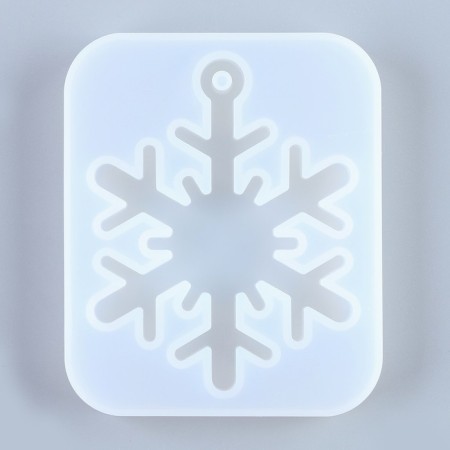 Silicone form universal, Snowflake suspension-1