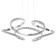 Light 86009/1 LED 80W 4000k chrome 48x48x12-112 cm Bayerlux