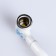 Gzhel tobacco smoking pipe, classic, 6 x 1.5 cm