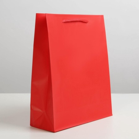 Gift laminated package, packaging, "red", ml 21 x 25 x 8 cm-3