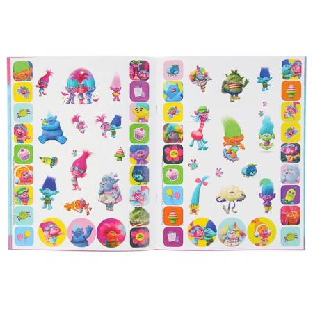 A book with stickers "Trolls. Sunny mood"-2