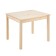 Table and chair set of svala, a massif pine