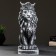 Piggy bank "Leo with the crown" Gray stone, 19x14x35cm