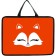 A4 notebook folder on zipper plastic 75mm 330 x 260 PM-A4-26 Virgin “September 1: Fox”