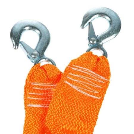 Torso towing cable, 12 tons, 4 m, 2 hooks-1