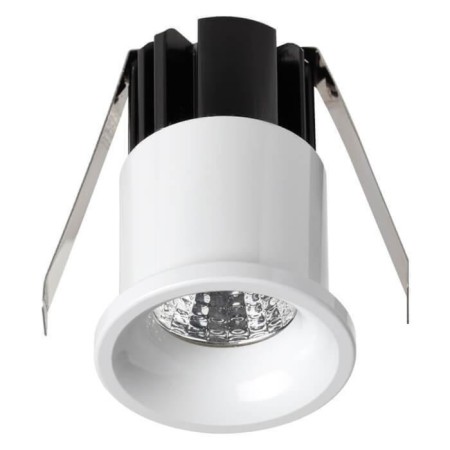 Built -in LED LED NOVOTECH, 3 W, 220 V, 30x30 mm, d = 26 mm, white