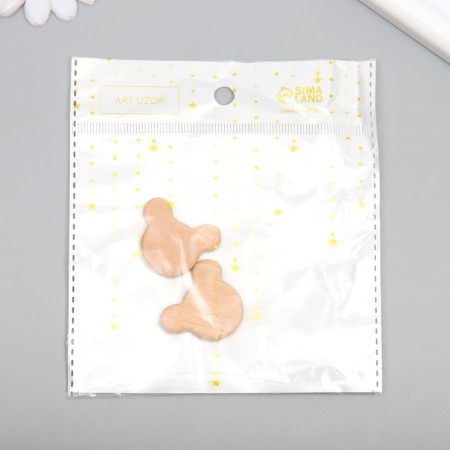 Busina for creativity tree "Mickey" 3.2x2.5 cm-3