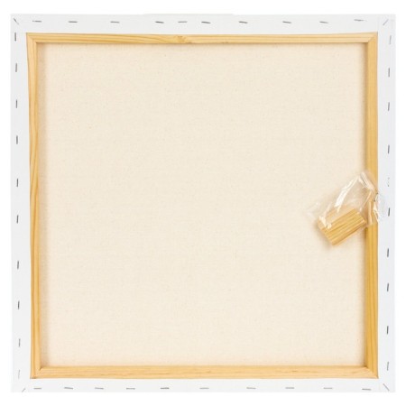 Canvas on the subframe Brauberg Art Debut, 50 x 50 cm, 280 g/m2, soil, 100% cotton, fine grain (191645)-2