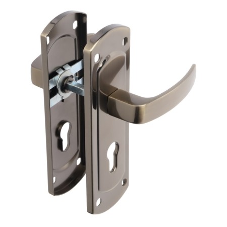 Lockland 002 strap handles, m/o 55 mm, bronze color-1