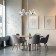 Suspended lamp GIRO 10x50W GU10