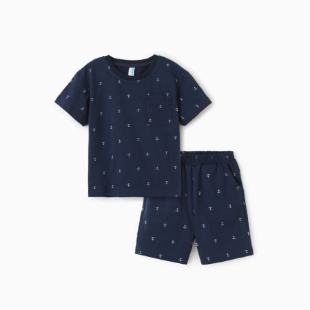 Pajamas for a boy (T -shirt/shorts), t.t. Sini, height 98 cm