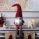 LED figure "Dwarf in a red cap" 13 × 58 × 8 cm, textiles, batteries AG10x3, glow warm white