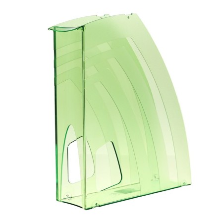 Paper tray vertical calligrata "premium", 70mm, green-1