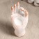 Hindi candlestick White, 16cm
