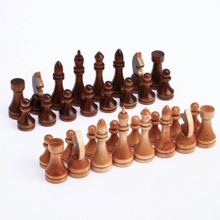 Chess figures are tournament, wood, king 10.5 cm, d-3.5, paw 5.6 cm, d-3 cm-3
