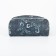 Lightning cosmetic bag, gray/blue color