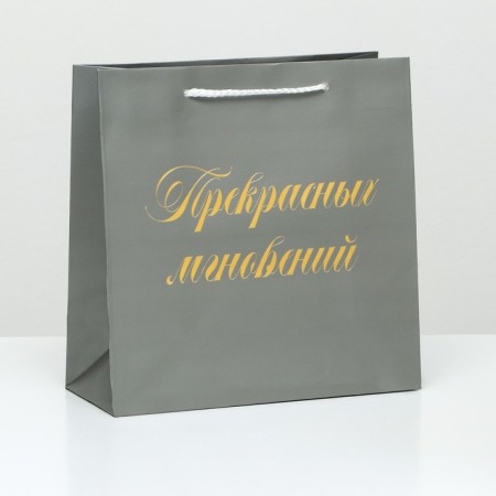 Gift Craft Pack "beautiful moments", foil, 22.5 x 23 x 10 cm