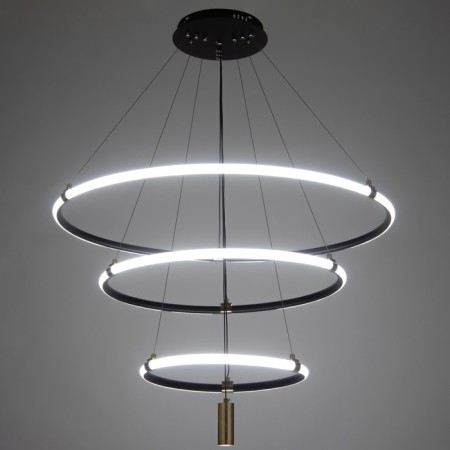 Chandelier 2685/3 LED 170W 3000-6000K black and gold 80x80x40 cm Bayerlux-2