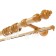 Bracket for the cornice, d = 28 mm, the color is light oak