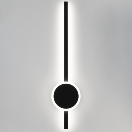 Sconces Citilux "Steg" CL203311, 13.5x61.5 cm, 1x17W, LED, Black Color Black-4