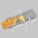 Confectionery packaging for the roll "Let dreams come true", 22.5 x 7.8 x 7.8 cm